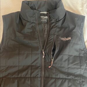 Sitka Gear Men's Black Quilted Vest